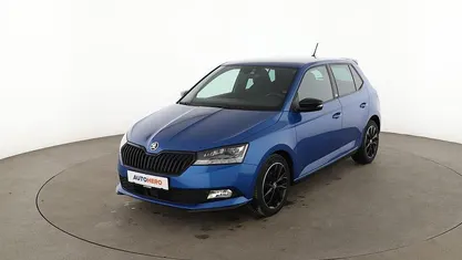 Blau Gebraucht 2021 Skoda Fabia Monte Carlo Limousine | 14.760 € (Guter Preis)