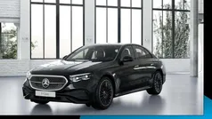 Metalliclack obsidianschwarz Gebraucht 2025 Mercedes E450 AMG Limousine | 79.970 € (Superpreis)