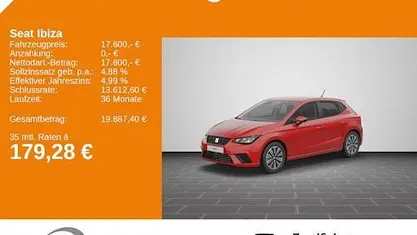 Gebraucht Seat Ibiza Style 116 PS (85 kW) 2024 Kleinwagen