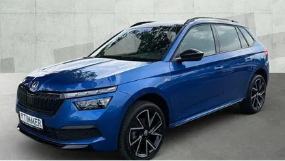Raceblau metallic Gebraucht 2021 Skoda Kamiq Monte Carlo SUV | 22.400 € (Guter Preis)
