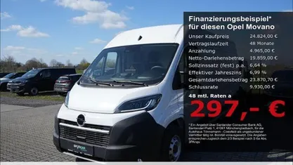 Gebraucht Opel Movano 140 PS (102 kW) 2024 Weiß Van
