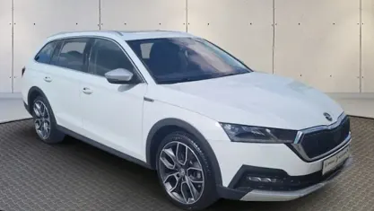 Gebraucht Skoda Octavia 190 PS (139 kW) 2023 Moonweiß perleffekt Kombi