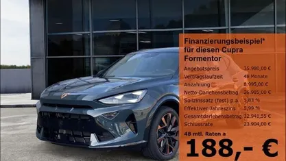 Blau Gebraucht 2025 Cupra Formentor SUV | 31.980 € (Fairer Preis)