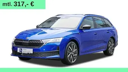 Usata Skoda Octavia SportLine 150 CV (110 kW) 2025 Blu Station wagon
