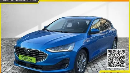 Gebraucht Ford Focus Titanium 125 PS (91 kW) 2024 Desert island blue metallic Limousine