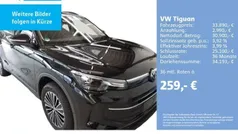 Schwarz Gebraucht 2024 VW Tiguan Life SUV | 33.890 € (Fairer Preis)