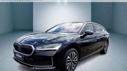 Gebraucht Skoda Superb Selection 204 PS (150 kW) 2025 Ebony schwarz metallic Kombi
