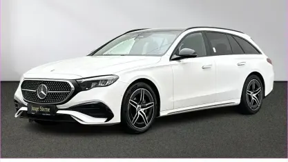 Gebraucht Mercedes E200 AMG 204 PS (150 kW) 2025 Unilack polarweiß Kombi