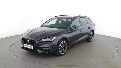 Usado Seat Leon FR 150 HP (110 kW) 2021 Cinzento Carrinha