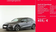 Daytonagrau perleffekt Gebraucht 2023 Audi A3 Sportback S-Line Limousine | 31.425 € (Fairer Preis)