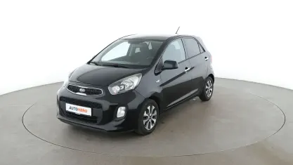 Gebraucht Kia Picanto DREAM-TEAM Edition 65 PS (47 kW) 2015 Schwarz Kleinwagen