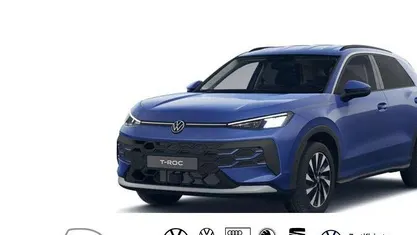 Celestial blue (blau) Neu 2025 VW T-Roc Life SUV | 33.590 € (Fairer Preis)
