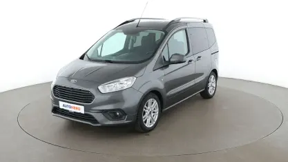 Gebraucht Ford Tourneo Courier Titanium 101 PS (74 kW) 2019 Grau Van / Kleinbus