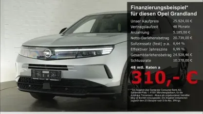 Gebraucht Opel Grandland X S 145 PS (106 kW) 2025 Silber SUV