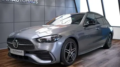 Gebraucht Mercedes C220 AMG Line Premium 200 PS (147 kW) 2024 Grau Kombi