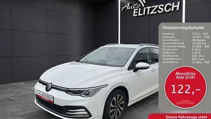Pure white Gebraucht 2023 VW Golf VIII Active Kombi | 25.570 € (Fairer Preis)