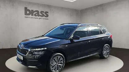 Gebraucht Skoda Kamiq Tour 110 PS (80 kW) 2022 Blackmagic perleffekt SUV