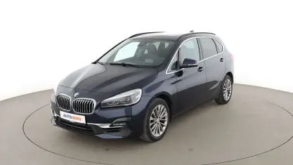 Gebraucht BMW 218 Active Tourer Luxury Line 140 PS (102 kW) 2019 Blau Van / Kleinbus