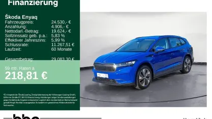 Gebraucht Skoda Enyaq iV 108 kW (148 PS) 2023 Blau SUV