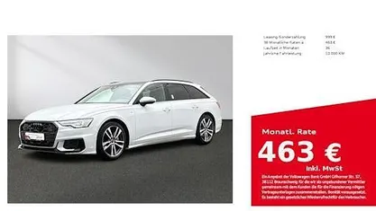 Gebraucht Audi A6 Design 245 PS (180 kW) 2025 Weiß Kombi