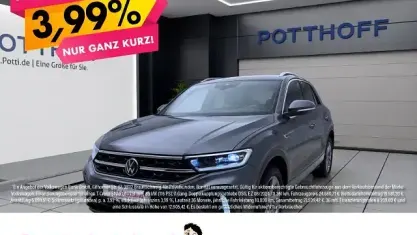 Gebraucht VW T-Roc R-line 110 PS (80 kW) 2024 Indiumgrau metallic SUV