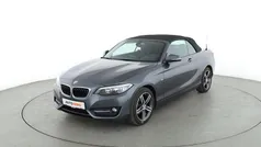Grau Gebraucht 2016 BMW 218 Sport Line Cabrio | 17.300 € (Fairer Preis)