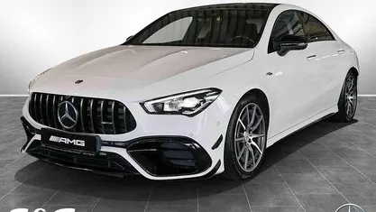Unilack polarweiß Gebraucht 2022 Mercedes CLA45 AMG AMG Coupé | 47.890 € (Fairer Preis)