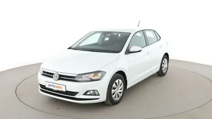 Gebraucht VW Polo Comfortline 95 PS (69 kW) 2020 Weiß Kleinwagen