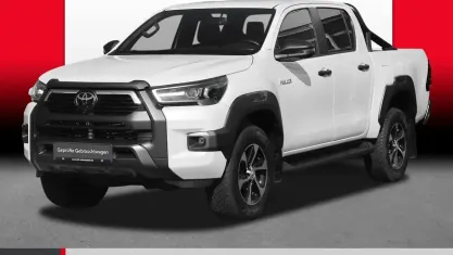Gebraucht Toyota HiLux Basis 204 PS (150 kW) 2023 Platinumweiß perleffekt Pickup