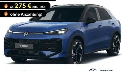Neu VW T-Roc R-line 150 PS (110 kW) 2026 Blau SUV