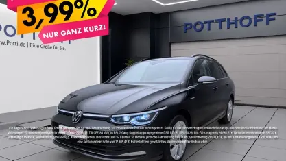 Used VW Golf VIII Style 150 HP (110 kW) 2022 Black Estate
