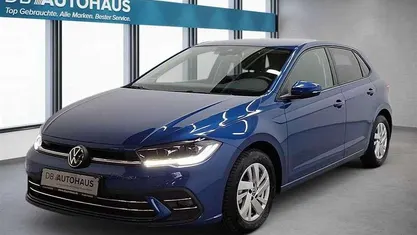 Second-hand VW Polo Style 110 CP (80 kW) 2024 Albastru Hatchback