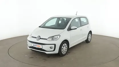 Weiß Gebraucht 2019 VW up! move up! Kleinwagen | 9.090 € (Fairer Preis)