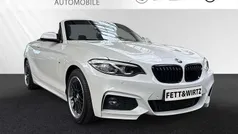 Mineralweiss metallic Gebraucht 2019 BMW 218 M Sport Cabrio | 25.890 € (Fairer Preis)