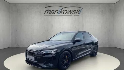 Gebraucht Audi e-tron Sportback Black Edition 300 kW (408 PS) 2022 Schwarz SUV