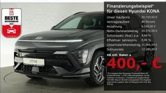 Grau Gebraucht 2024 Hyundai Kona N Line SUV | 31.824 € (Fairer Preis)