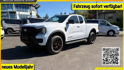 Nowe Ford Ranger Wildtrack 241 KM (177 kW) 2026 Biały Pickup
