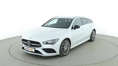 Gebraucht Mercedes CLA200 Shooting Brake AMG line 163 PS (119 kW) 2020 Weiß Kombi
