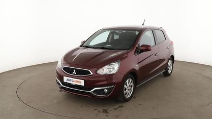 Używany Mitsubishi Space Star Basis 71 KM (52 kW) 2017 Czerwony Hatchback