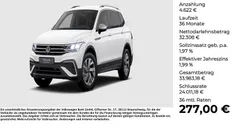 Gebraucht 2024 VW Tiguan Allspace Life SUV | 36.930 € (Superpreis)