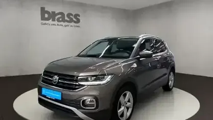 Gebraucht VW T-Cross Style 150 PS (110 kW) 2020 Limestone grey metallic SUV