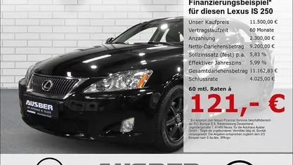 Gebraucht Lexus IS250 Luxury Line 208 PS (152 kW) 2009 Schwarz Limousine