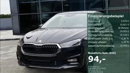 Gebraucht Skoda Fabia Tour 116 PS (85 kW) 2025 Schwarz Limousine