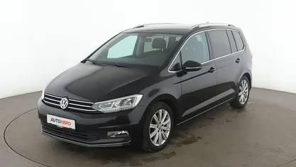 Schwarz Gebraucht 2017 VW Touran Highline Van / Kleinbus | 18.260 € (Fairer Preis)