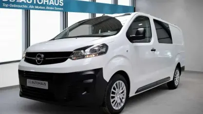 Gebraucht Opel Vivaro Edition 122 PS (89 kW) 2021 Weiß Van / Kleinbus