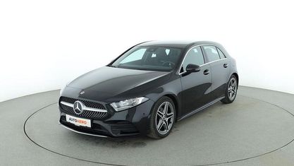 Używany Mercedes A180 AMG line 136 KM (100 kW) 2021 Czarny Sedan/Limuzyna