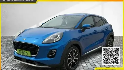 Gebraucht Ford Puma Titanium 125 PS (91 kW) 2022 Dynamic blau SUV