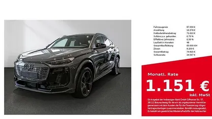 Gebraucht Audi Q6 Sportback e-tron S-Line 284 kW (387 PS) 2026 Grau SUV