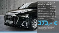Schwarz Gebraucht 2021 Audi Q3 Sportback S-Line SUV | 28.950 € (Fairer Preis)