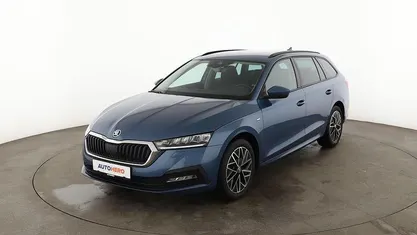 Gebraucht Skoda Octavia Clever 150 PS (110 kW) 2021 Blau Kombi